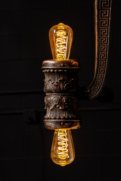 Early 20th Century Greek-Inspired Copper Sconce