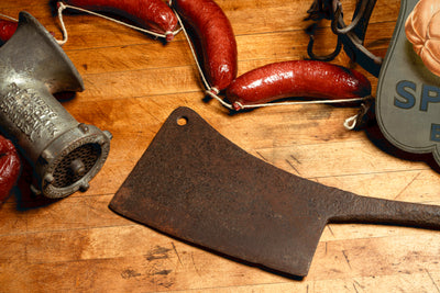 Late 19th Century No. 9 Butcher's Cleaver