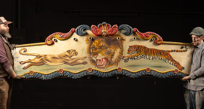Early 20th Century Carousel Marquee