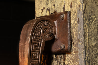 Early 20th Century Greek-Inspired Copper Sconce