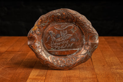 c. 1950's Copper Souvenir Ashtray