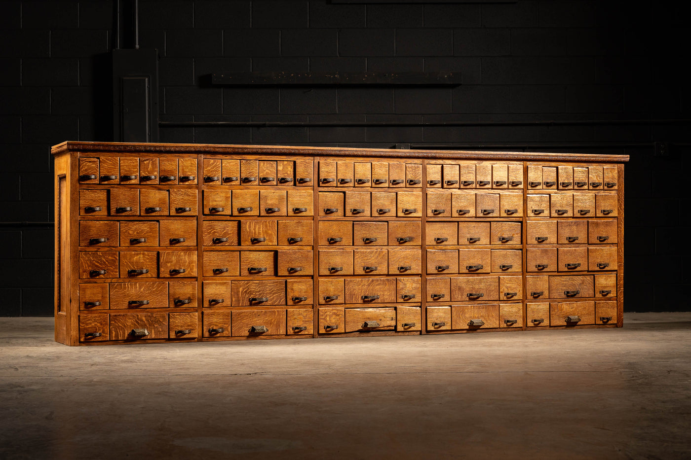 Massive 110-Drawer Apothecary