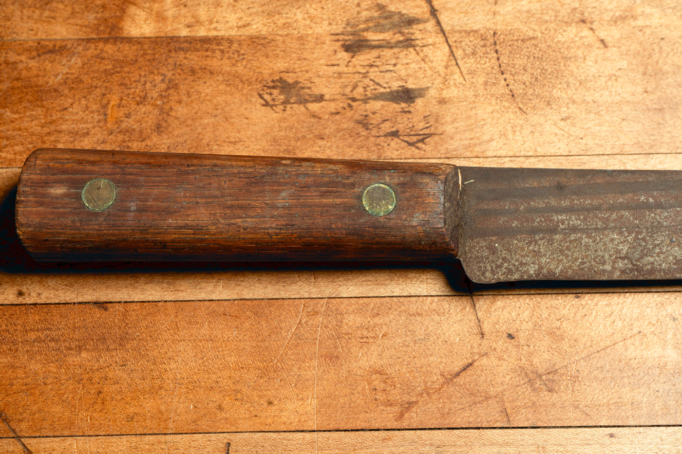 Antique Old Hickory Butcher Knife