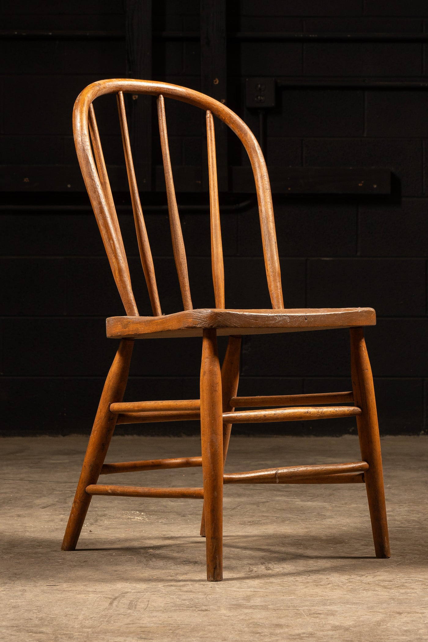 Set of Four Farmhouse Windsor Chairs