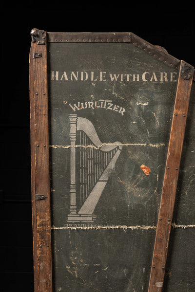 Antique Wurlitzer Pedal Harp Case