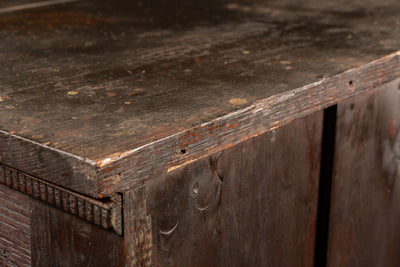 Early 20th Century Wooden Document Cabinet