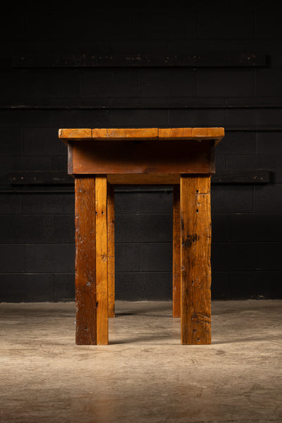 Antique Rustic Workshop Table