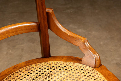 Set Of Two Eastlake Chairs With Burl Inlays