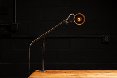 Vintage Articulated Industrial Lamp