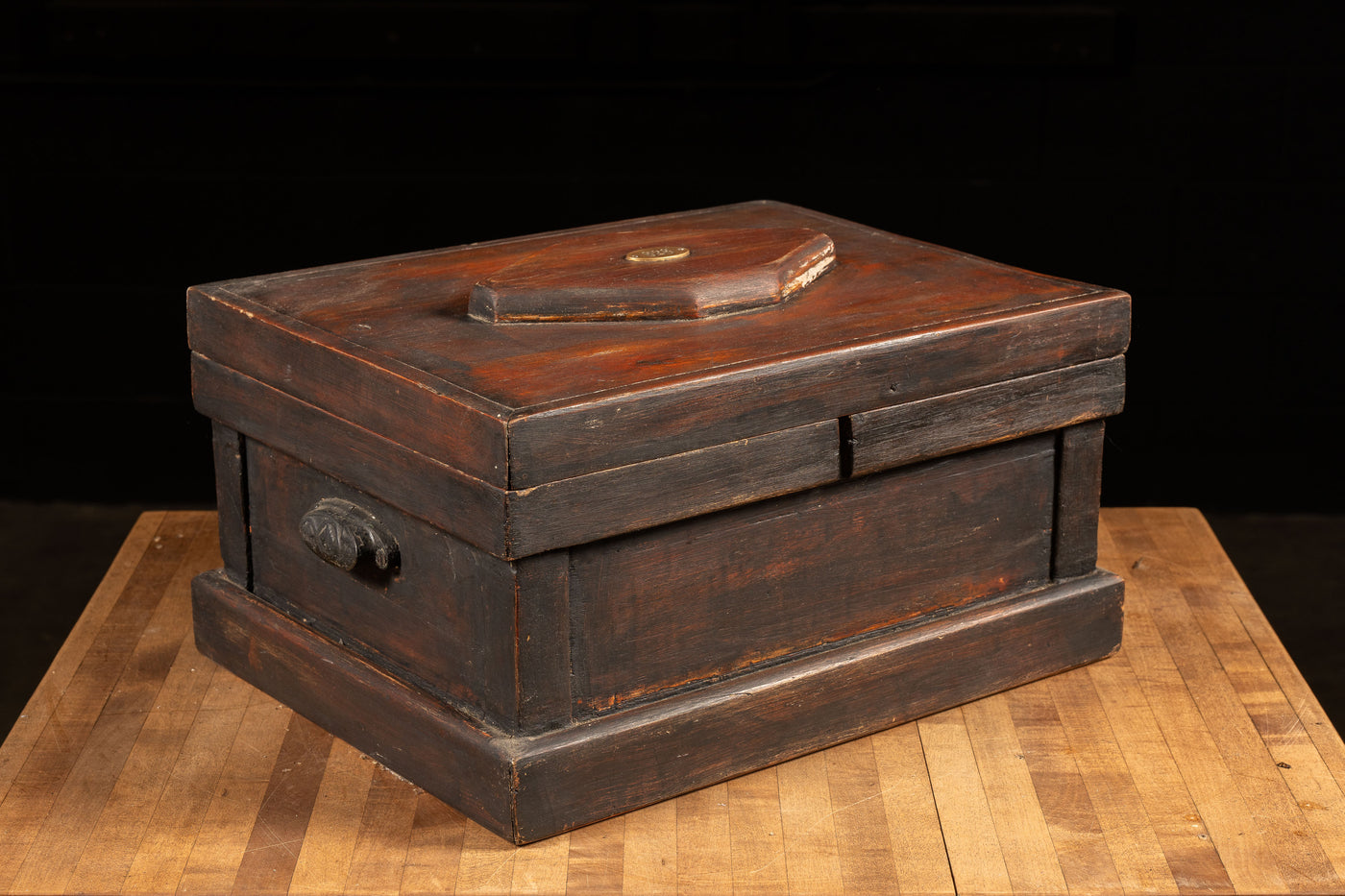 Early 20th Century Wooden Chest