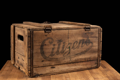 Pre-Prohibition Brewery Shipping Crate