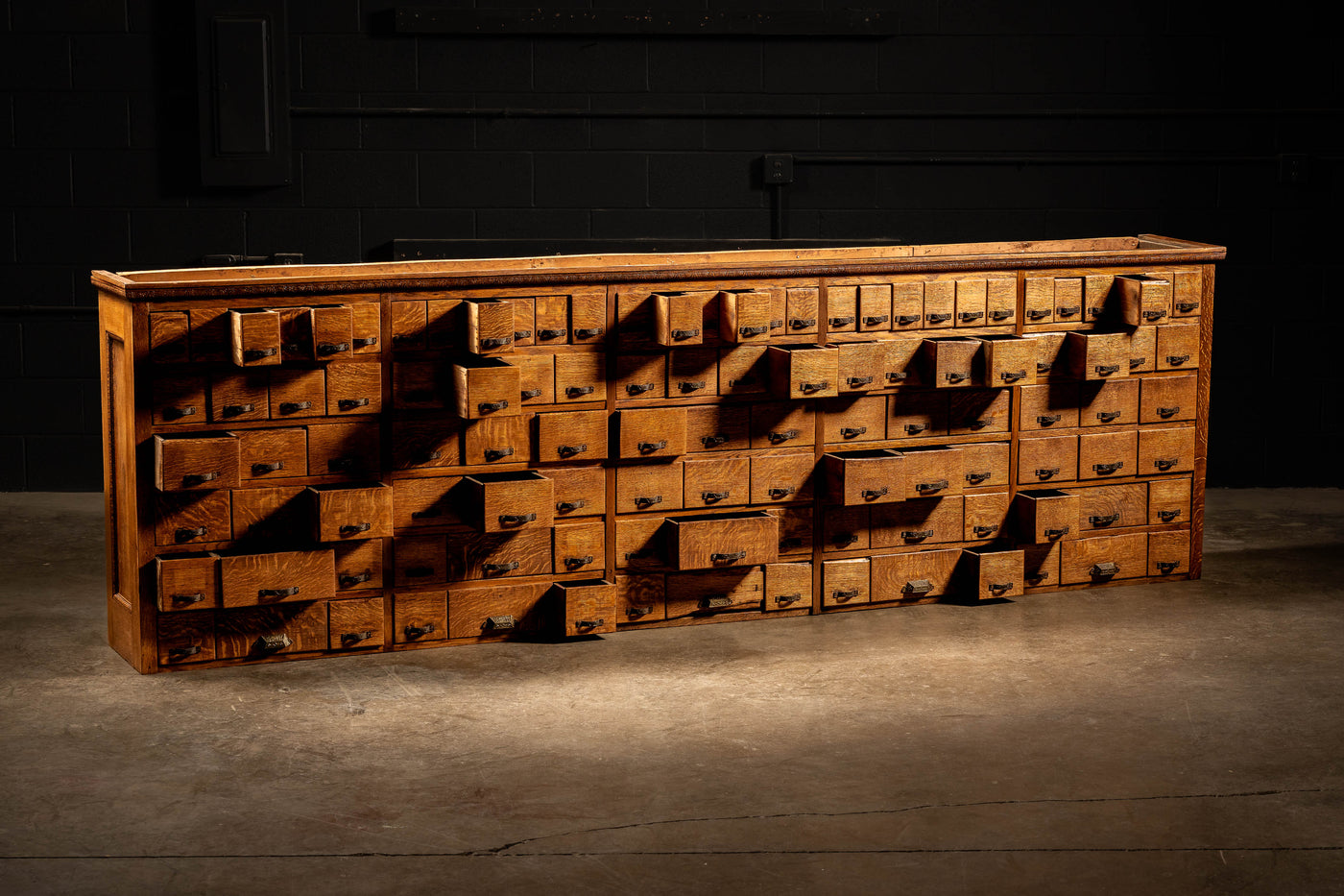 Massive 110-Drawer Apothecary