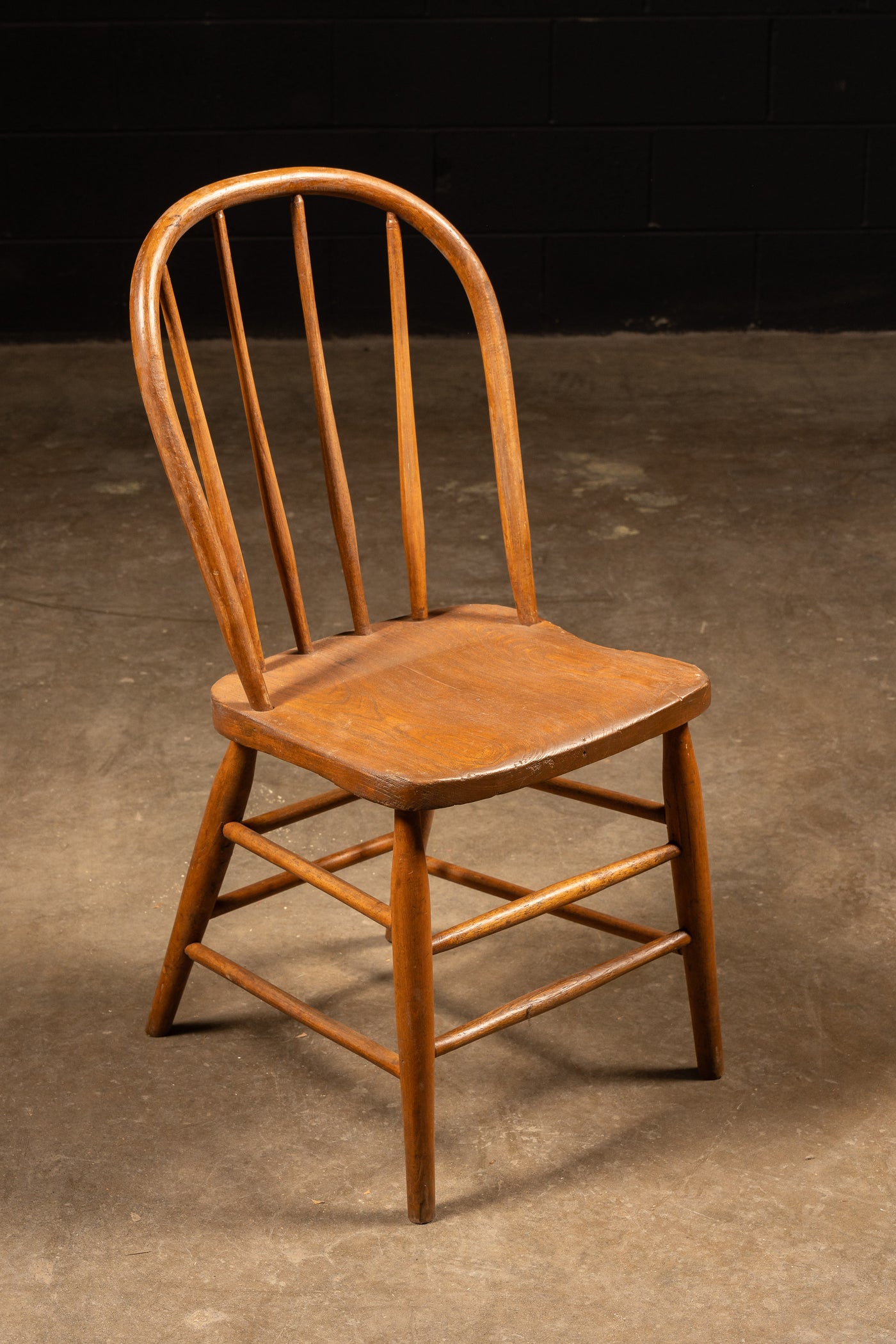 Set of Four Farmhouse Windsor Chairs