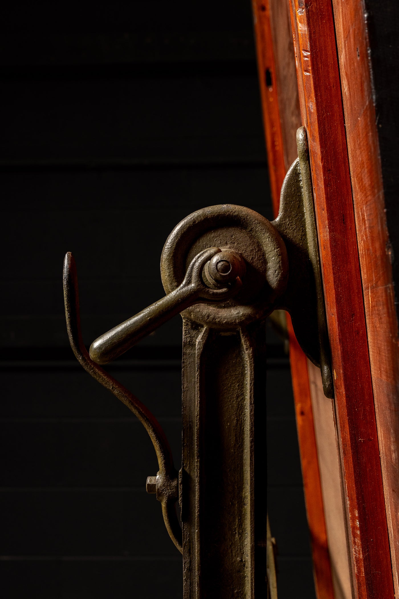 Early 20th Century Industrial Drafting Table