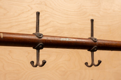 1920s Train Station Coat and Hat Rack
