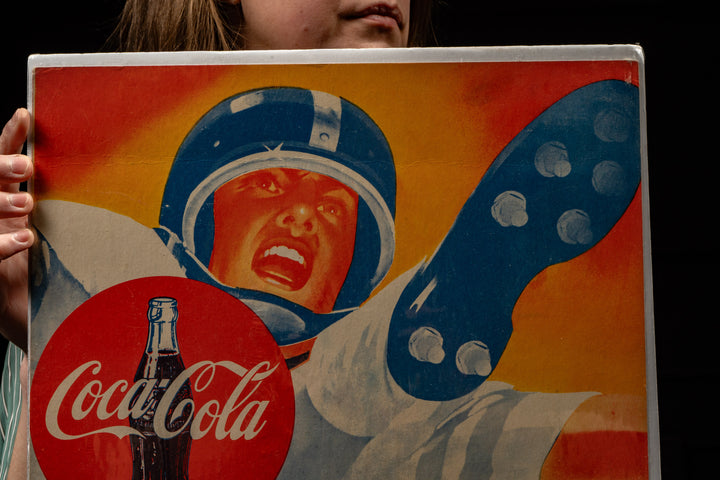 Vintage Coca-Cola Cardstock Menu Board – Industrial Artifacts
