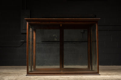 Antique Wooden Display Case