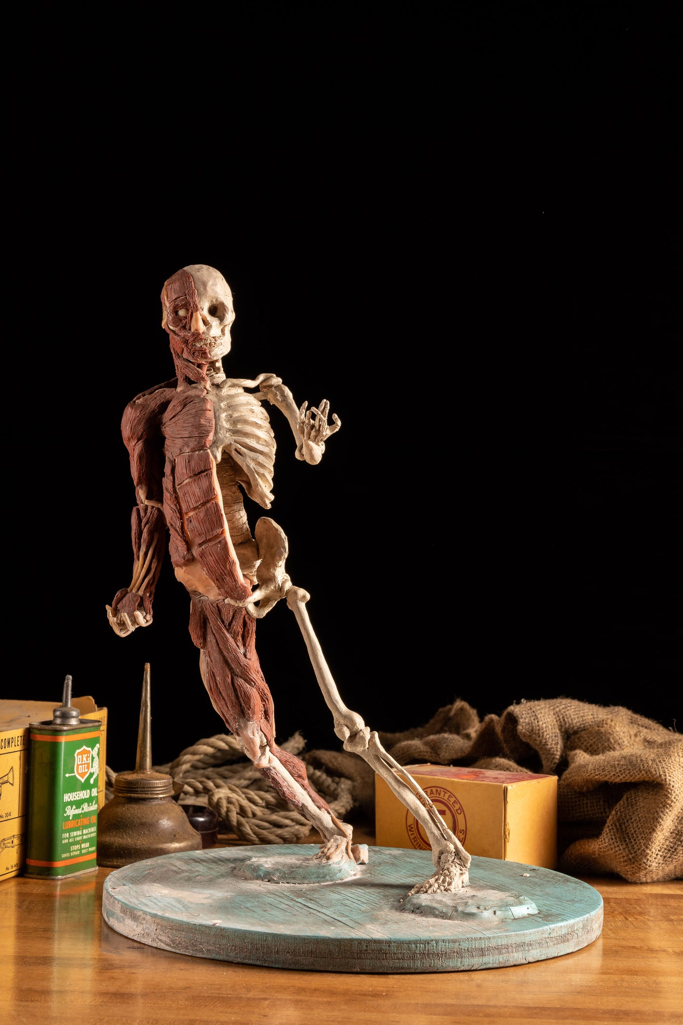 Folk Art Anatomy Model