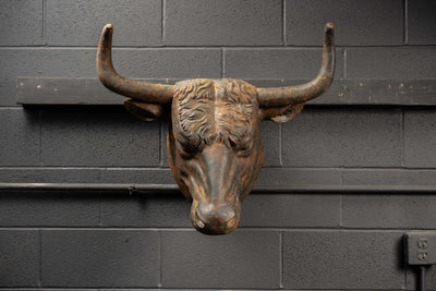 Vintage Composite Bull's Head