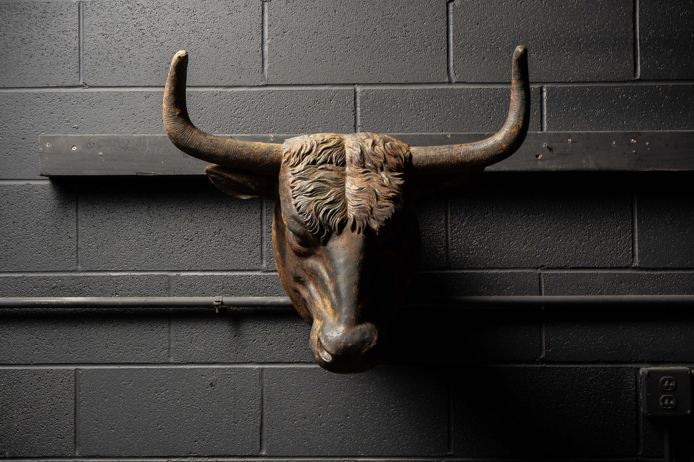 Vintage Composite Bull's Head