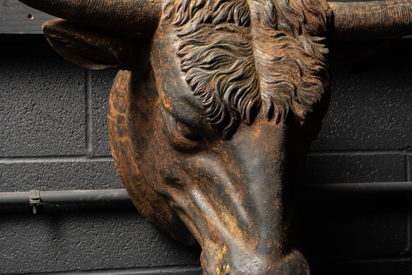 Vintage Composite Bull's Head