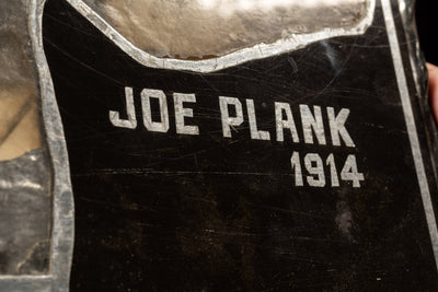 Joe Plank Scalloped Glass Portrait