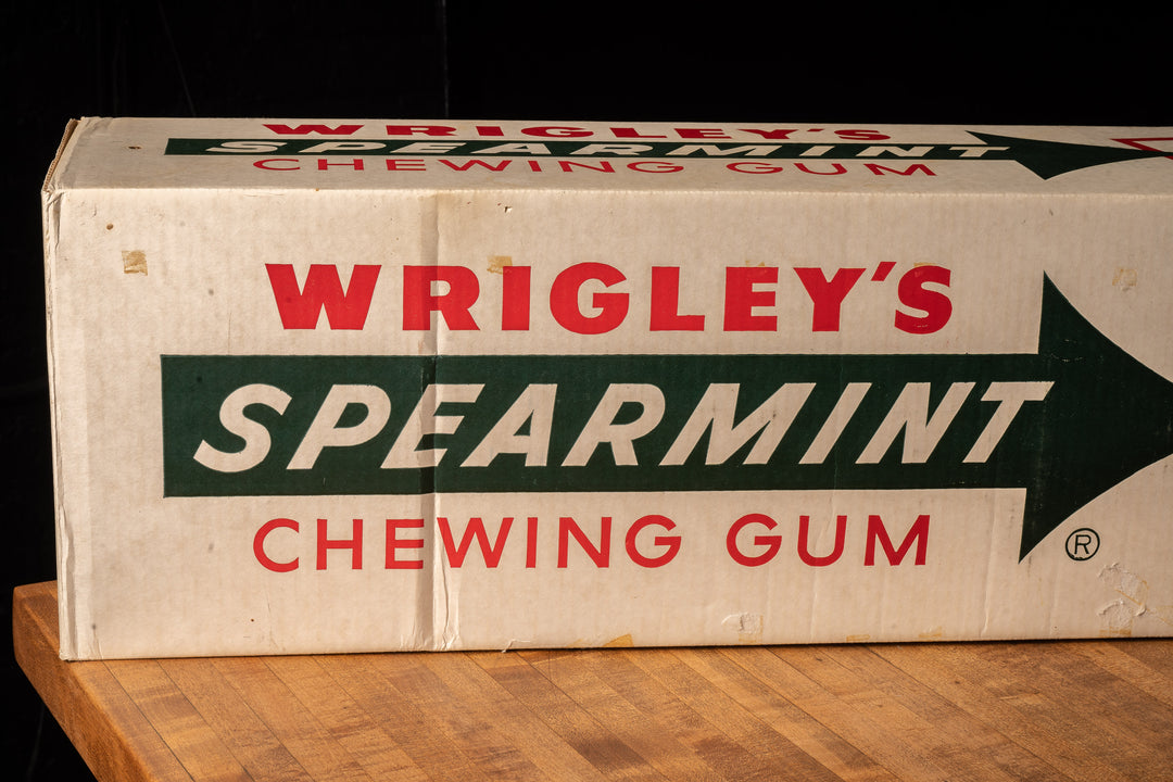 Large Vintage Wrigley's Spearmint Chewing Gum Store Display