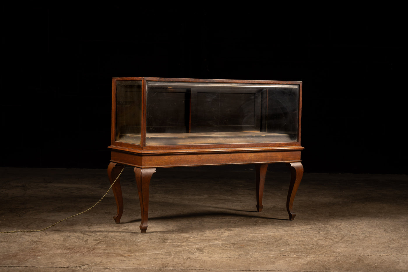 Early 20th Century Lighted Display Case