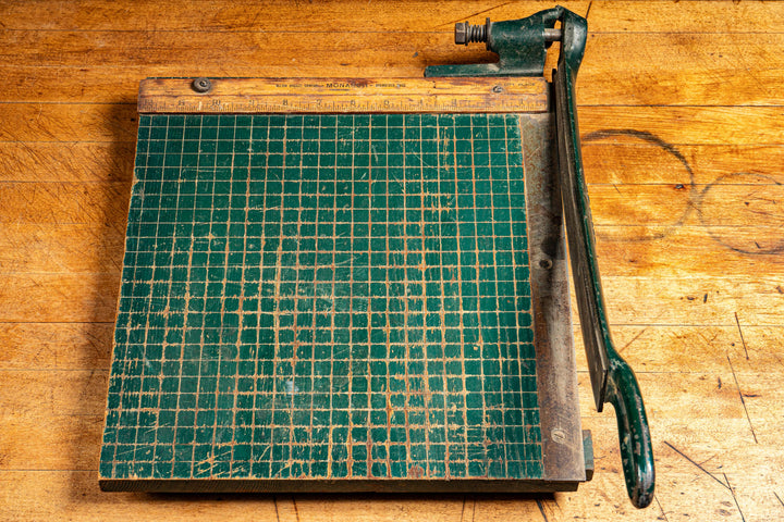 【USA vintage】Milton Bradley. ペーパーカッター Vintage Milton Bradley paper cutter | Bom Design Furniture