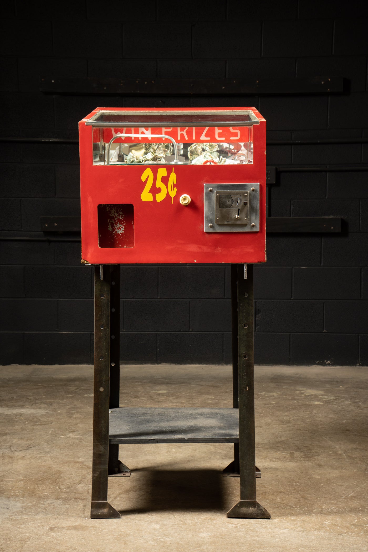 Vintage Rotary Coin Drop Carnival Game