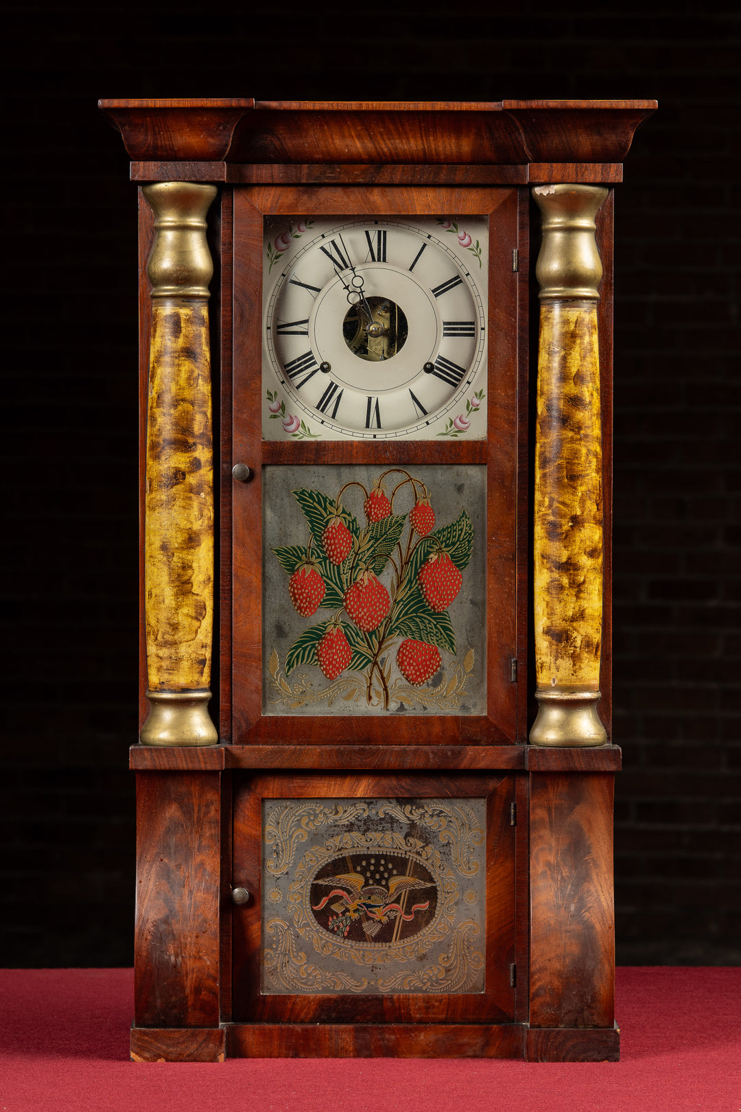Mid-19th Century Seth Thomas Triple Decker Empire Clock
