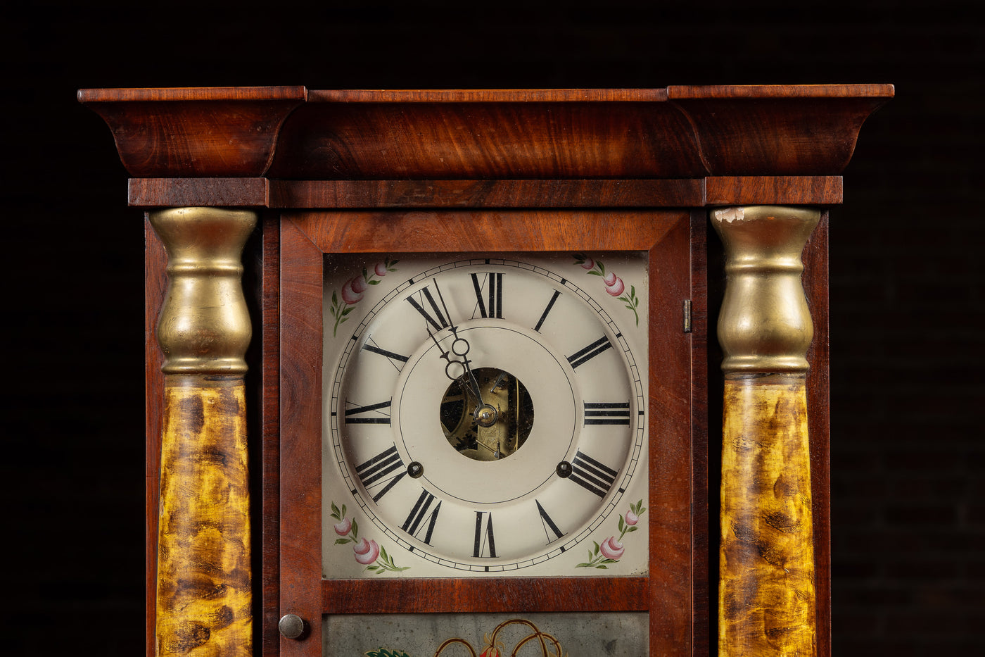 Mid-19th Century Seth Thomas Triple Decker Empire Clock