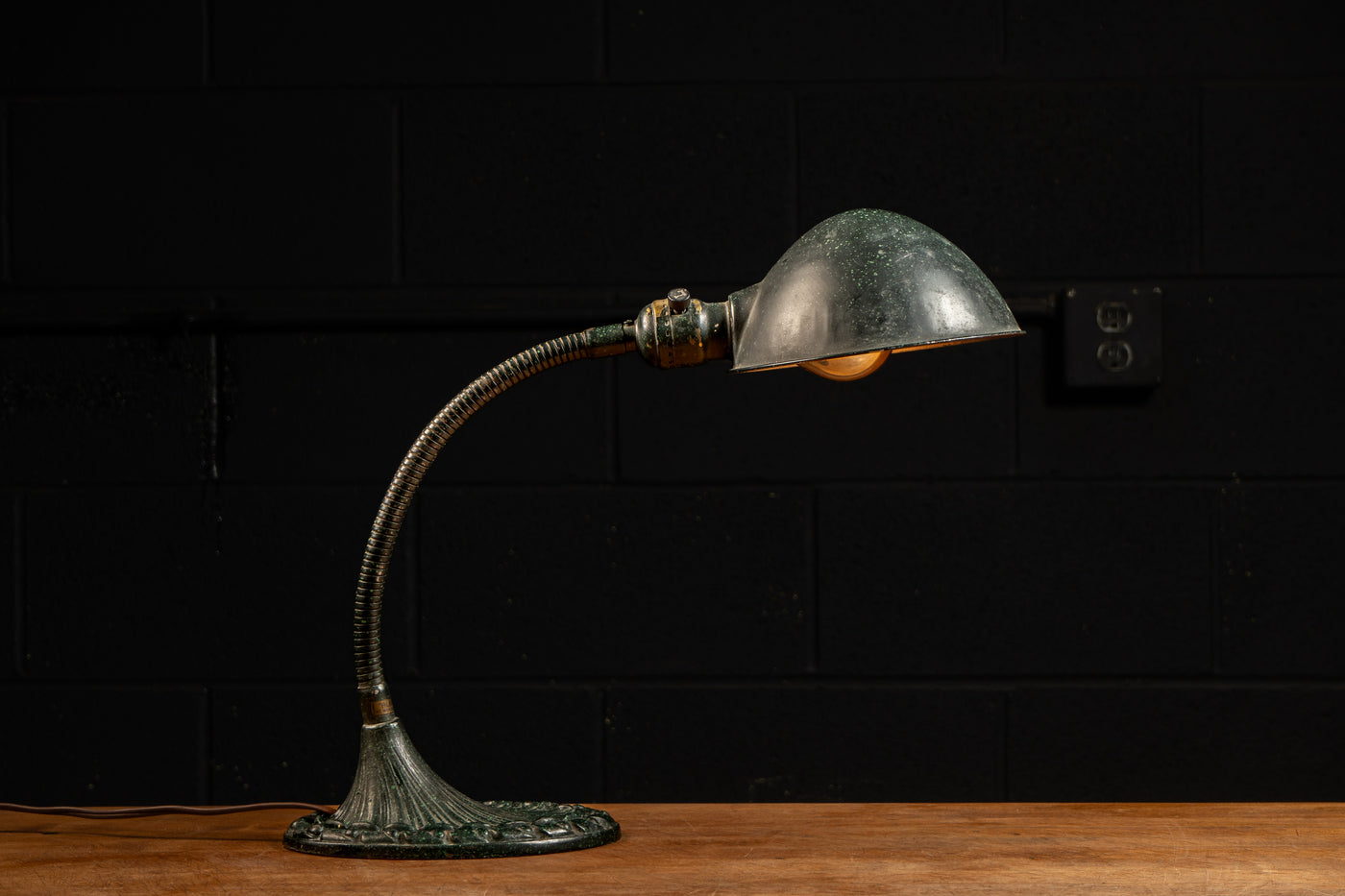 Art Deco Gooseneck Desk Lamp