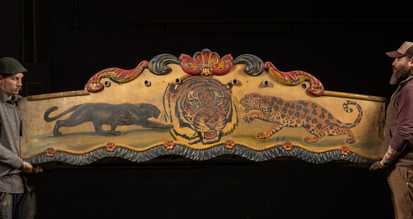 Early 20th Century Carousel Marquee