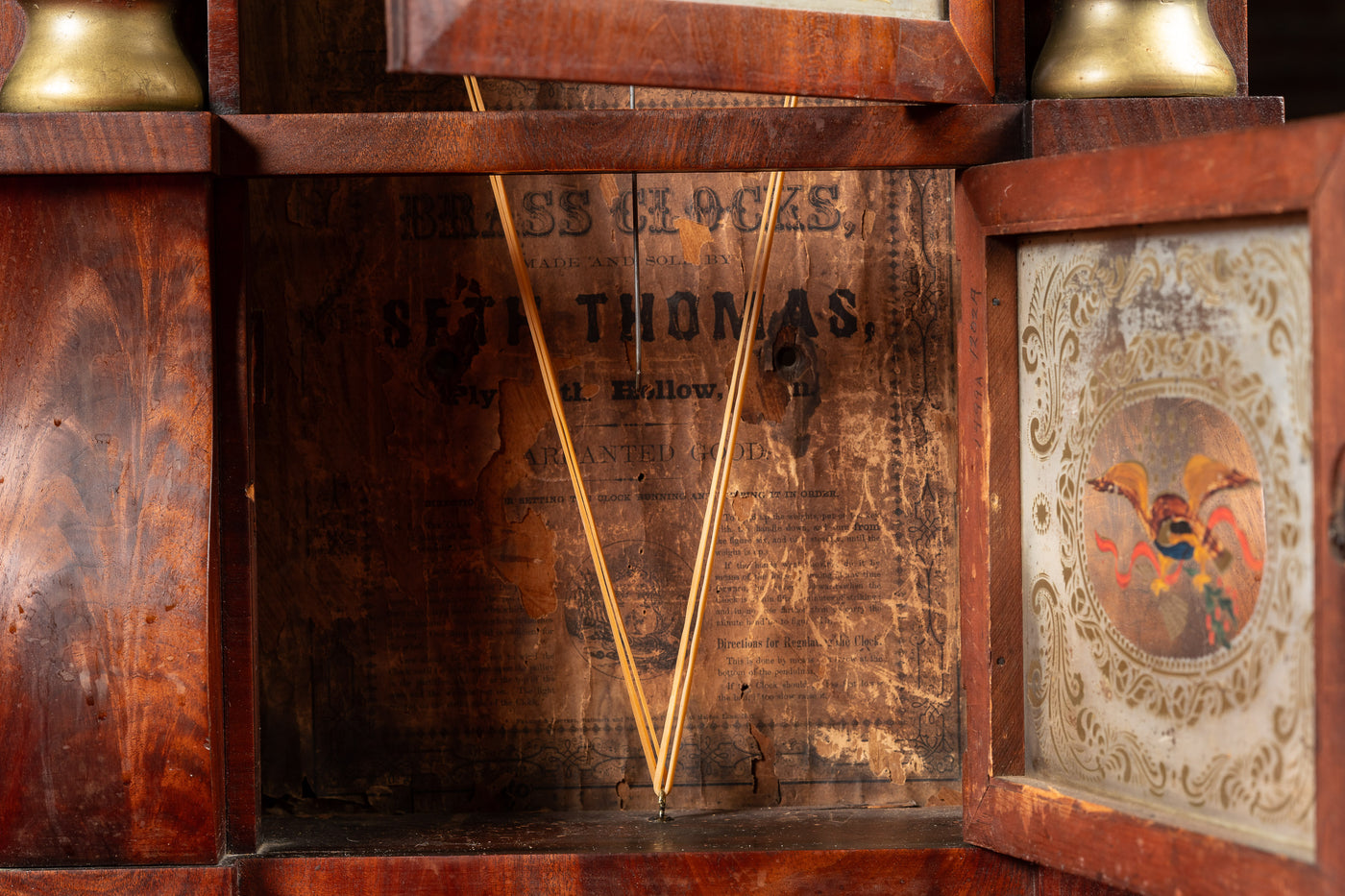 Mid-19th Century Seth Thomas Triple Decker Empire Clock