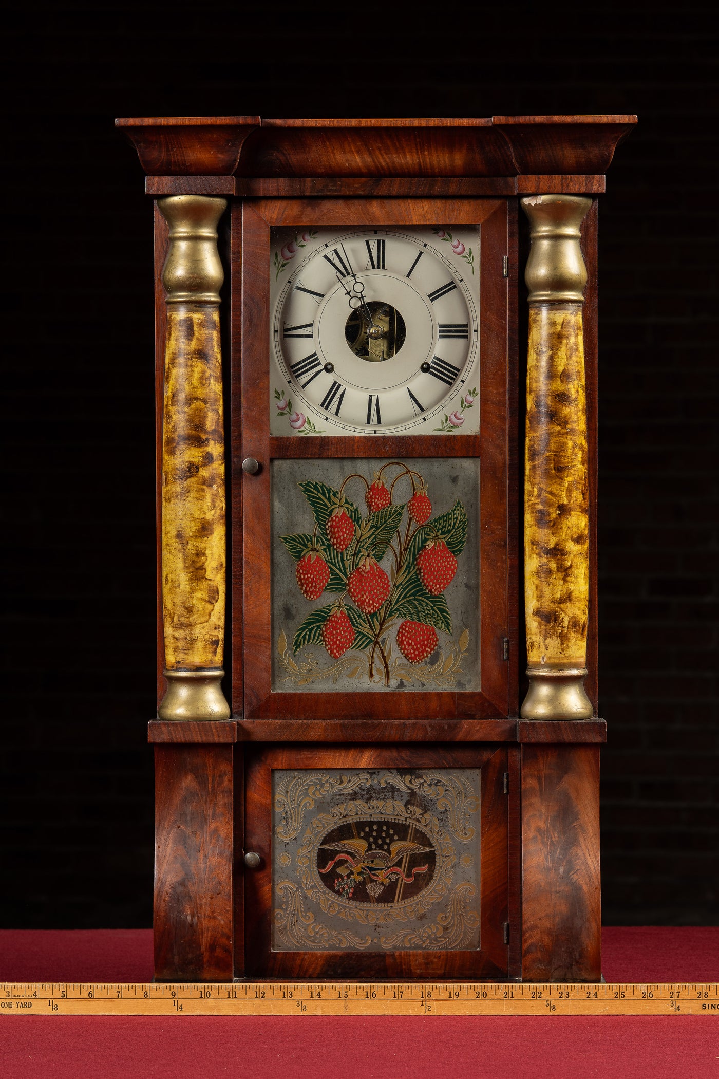 Mid-19th Century Seth Thomas Triple Decker Empire Clock