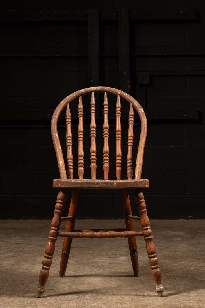 Antique Oak Spindle Back Chair – Industrial Artifacts