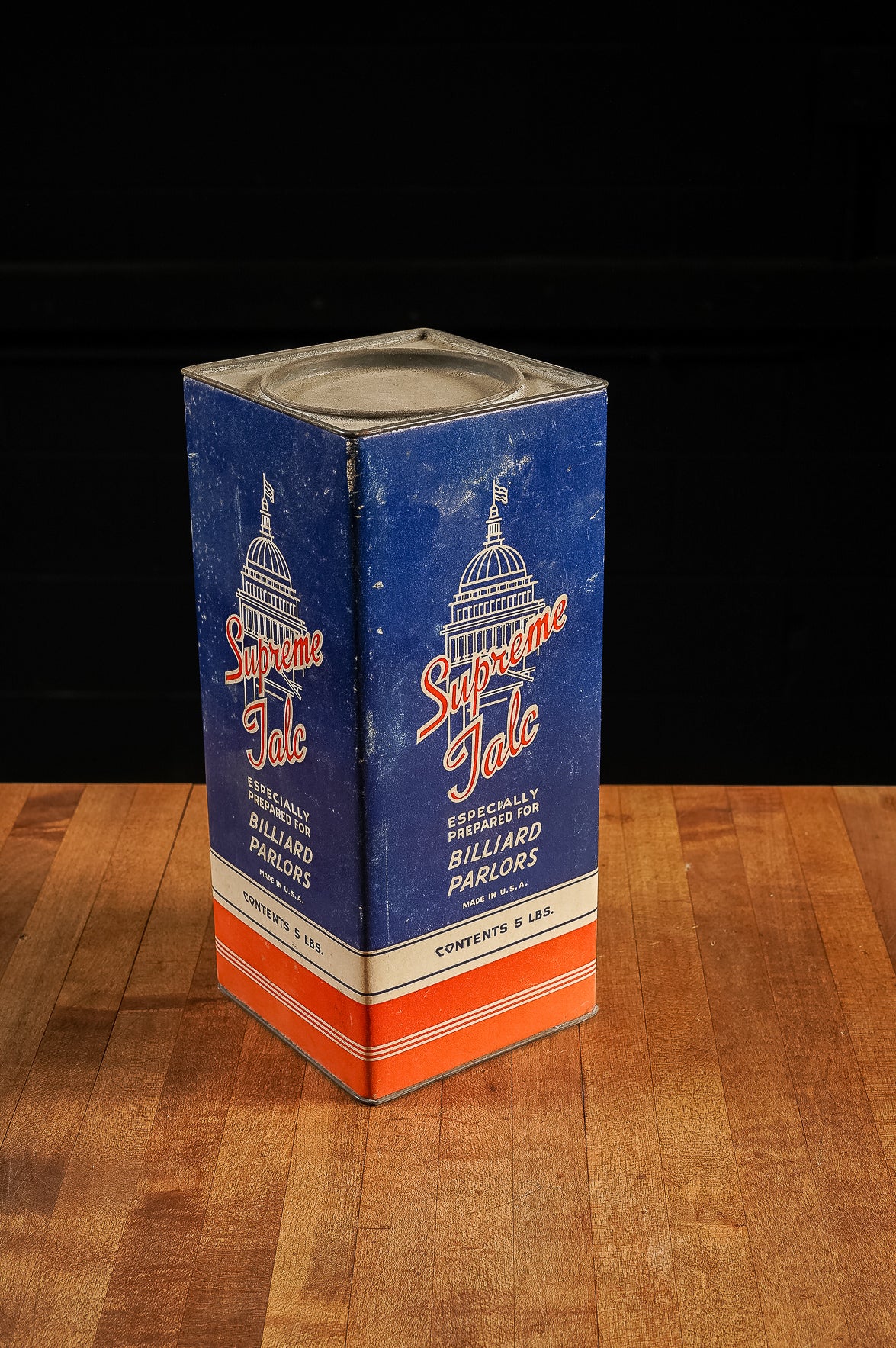 Supreme Talc 5-lb Litho Tin