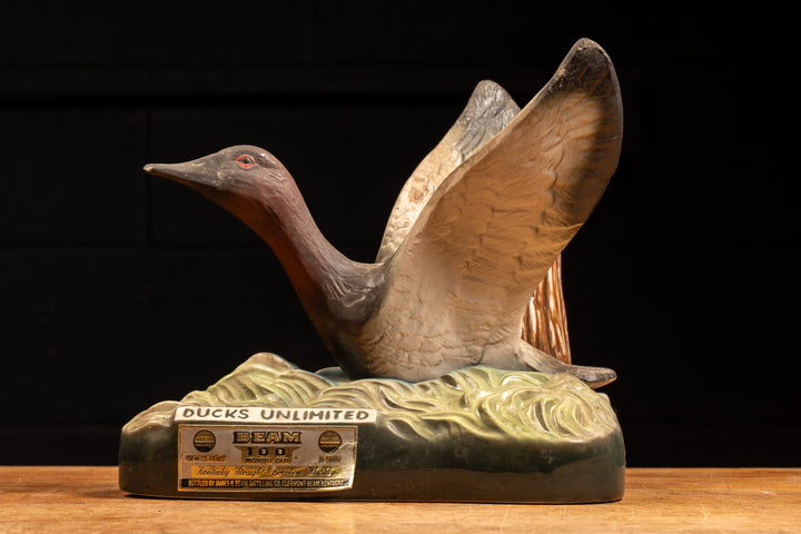 Vintage Ducks Unlimited Memorabilia Jim Beam Decanter – Industrial