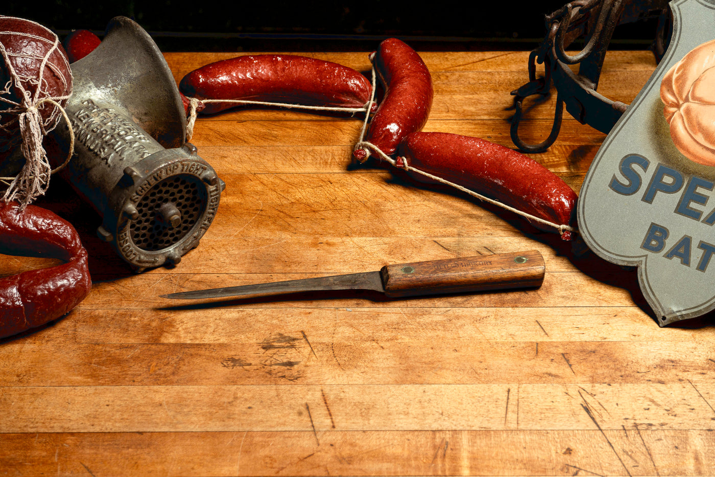 Antique Old Hickory Boning Knife