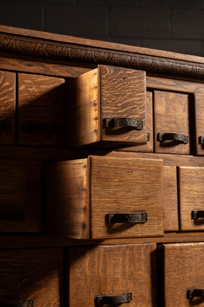 Massive 110-Drawer Apothecary