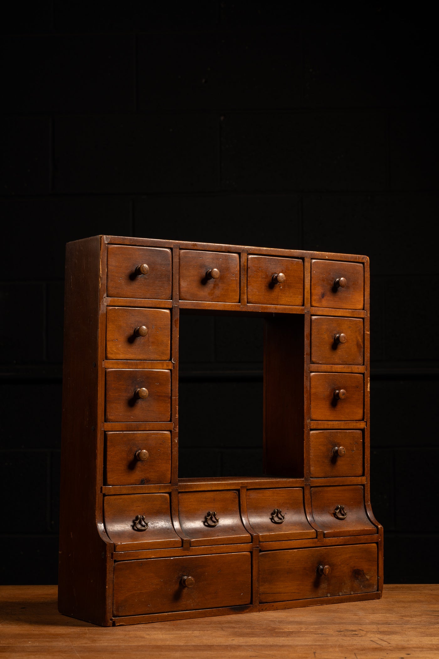 Vintage Pine Spice Cabinet