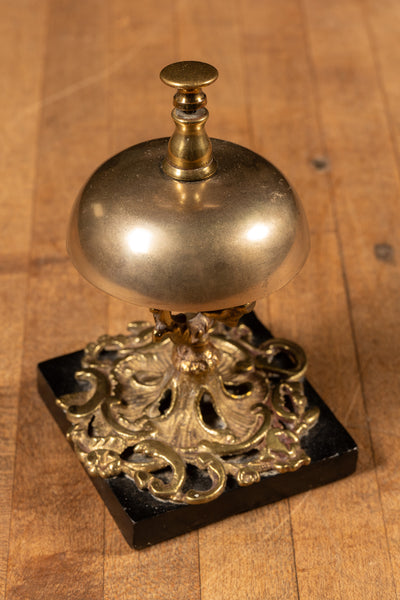 Antique Brass Concierge Bell