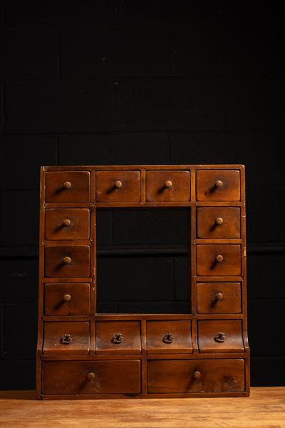Vintage Pine Spice Cabinet