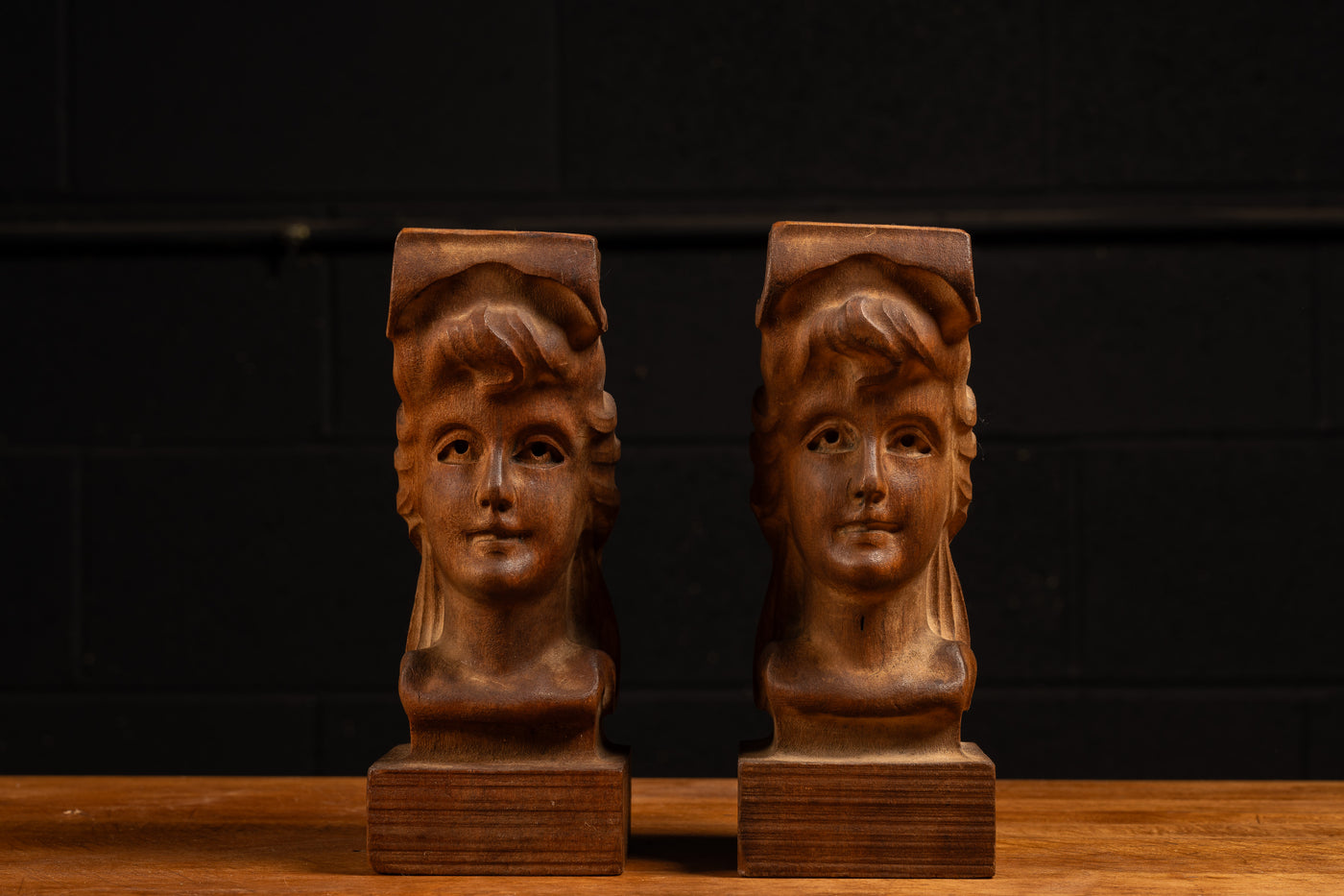 Set of Vintage Figural Bookends