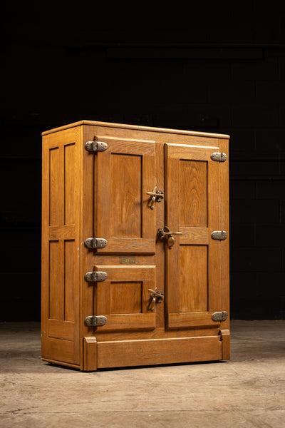 Early 20th Century Cabinet Icebox by Frost King