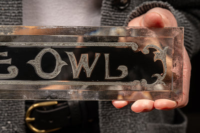 Antique "The Owl" ROG Sign