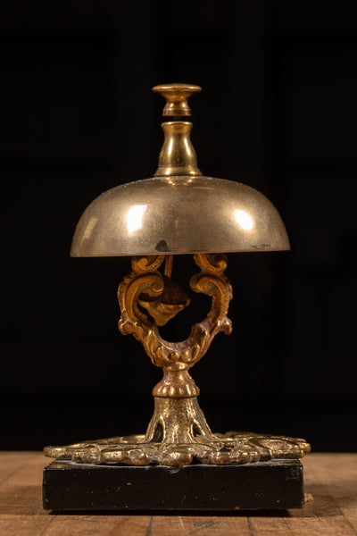 Antique Brass Concierge Bell