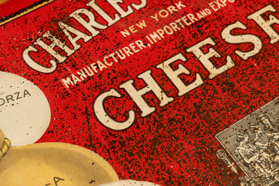 Early 20th Century Cheesemonger TOC Sign