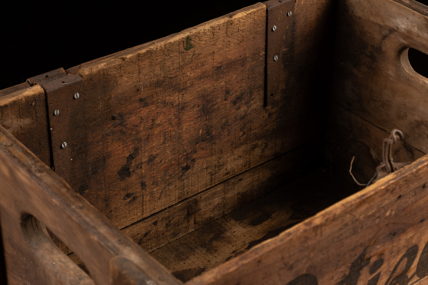 Pre-Prohibition Brewery Shipping Crate